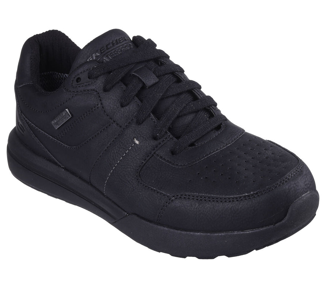 SKECHERS Air Cooled Memory Foam Classic Fit 100% Waterproof Nera