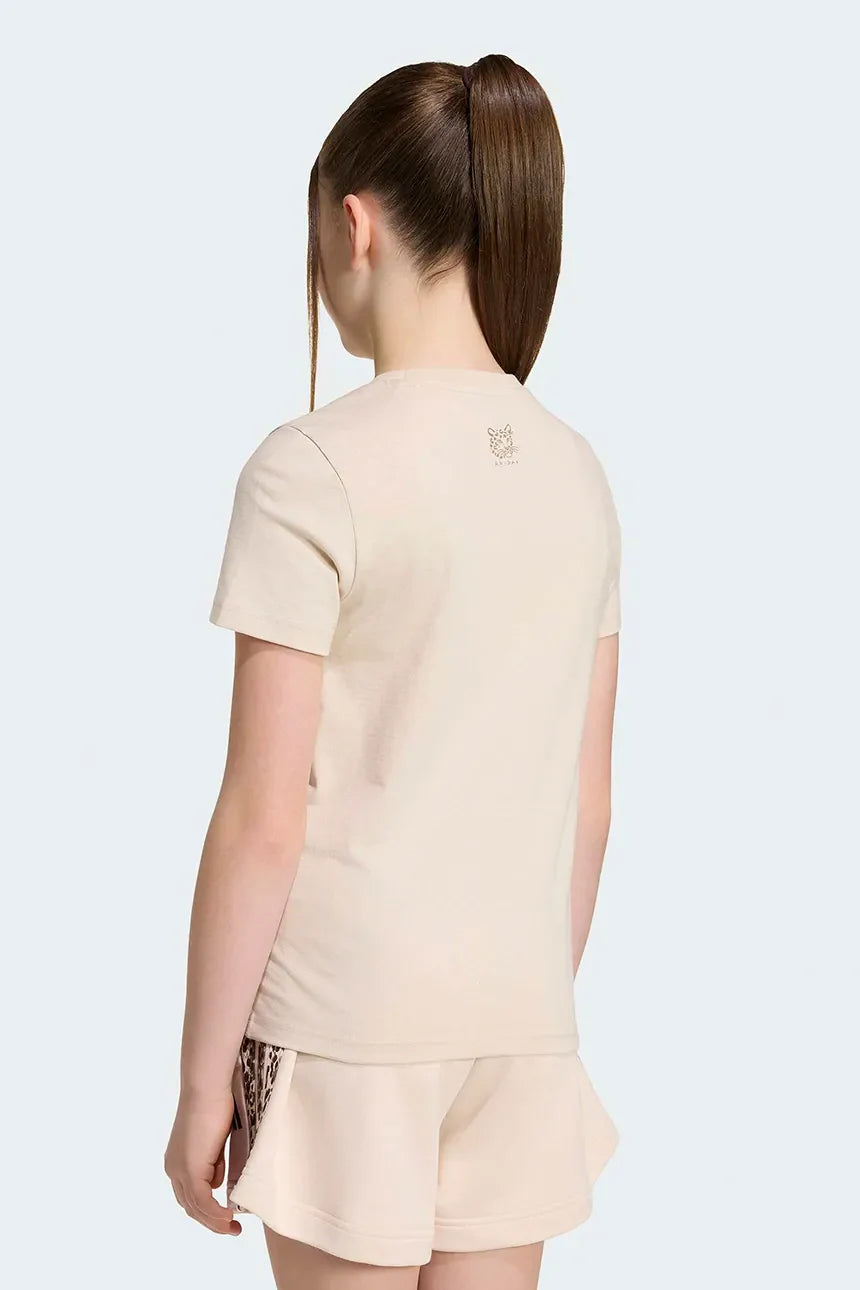 ADIDAS T-Shirt Bambino Logo Maculato