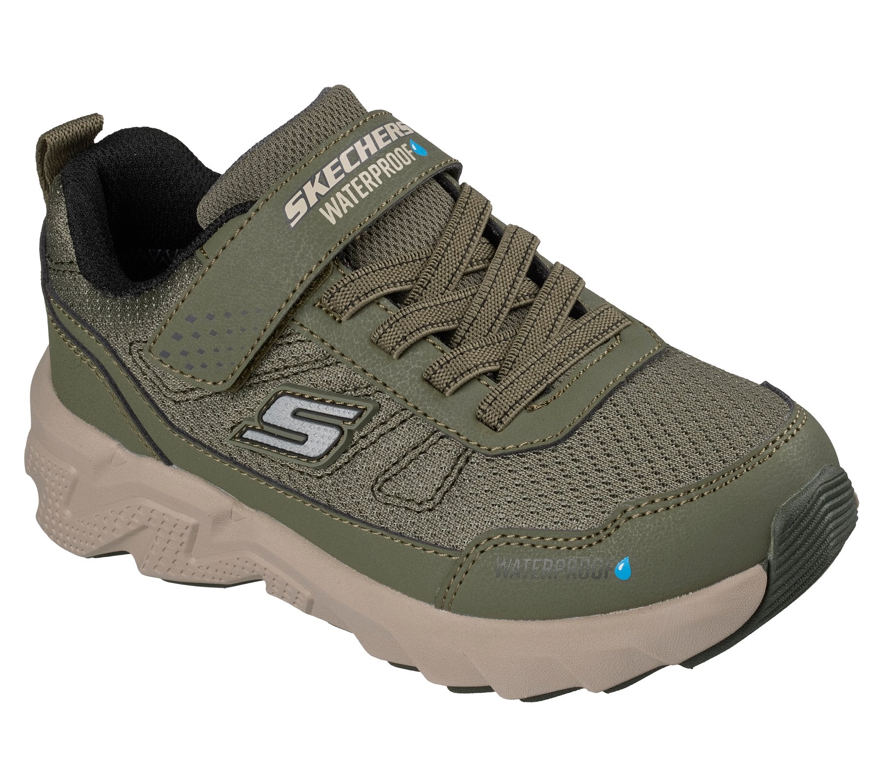 406334L/OLV Skechers Waterproof Aquavek Bambino/Bambina Verde 26/27
