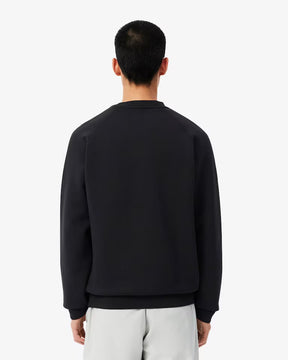 LACOSTE Felpa In Interlock Elasticizzato Nero 26/27
