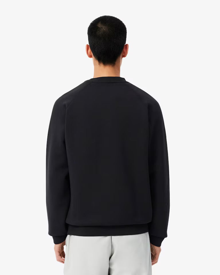 LACOSTE Felpa In Interlock Elasticizzato Nero 26/27