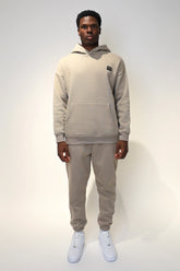 SOLDIER Tuta Felpata Con Cappuccio Beige