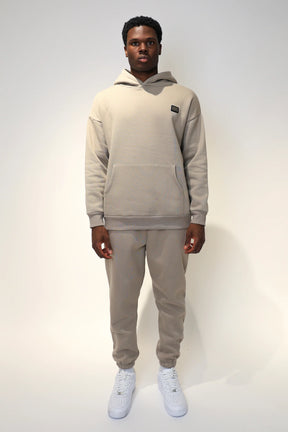 SOLDIER Tuta Felpata Con Cappuccio Beige