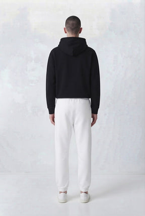 COUNTY OF MILAN Pantalone Di Tuta Marcelo Burlon Bianca Logo Piccolo Nero