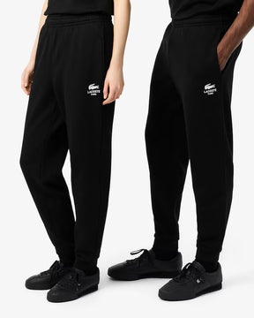 LACOSTE Tuta In Cotone Paris Logo Dietro Con Cappuccio Nero