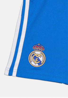 Adidas Completino Real Madrid Uomo Blu Bande Bianche