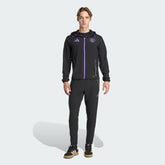 Adidas Tuta Completa Manchester United Uomo Nero Viola Microfibra