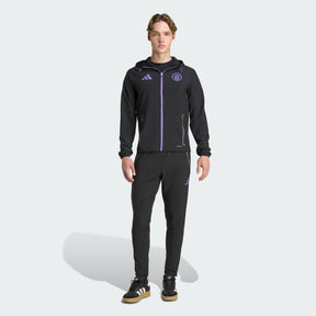 Adidas Tuta Completa Manchester United Uomo Nero Viola Microfibra