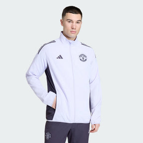 Adidas Tuta Completa Manchester United Uomo Rosa Viola