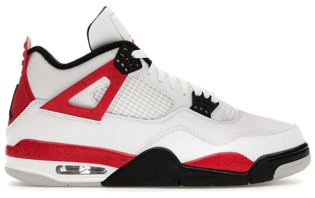 AIR JORDAN 4 Retro Red Cement Rosso/Bianco