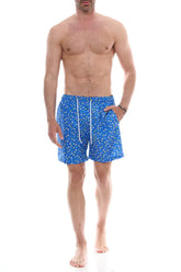 KEYJEY Costume Mare Starfish Blu Elettrico