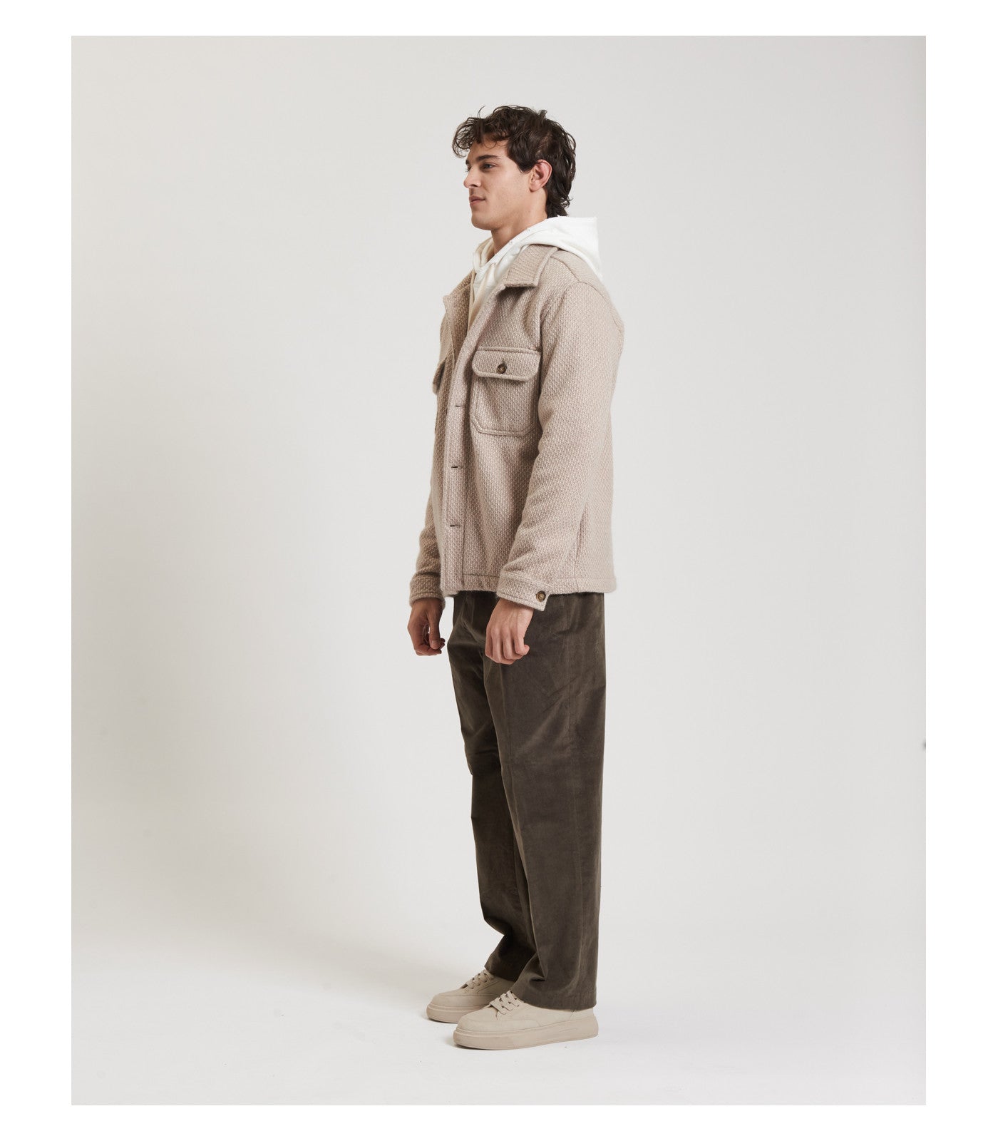 GIANNI LUPO Cappotto Corto Beige