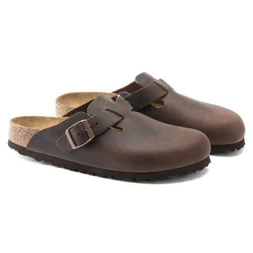 Birkenstock Boston Ciabatta Unisex Habana Nabuk