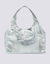 Sundek SUNDEK Borsa Da Mare Laminata Con Logo Silver - Borsa - Tommaseo Clothing