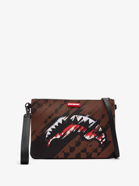 SPRAYGROUND Pochette/Tracolla Smeared Grunge Marrone