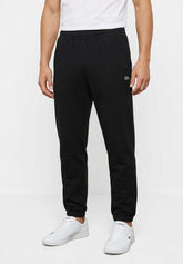 LACOSTE Pantalone In Cotone Felpato Nero