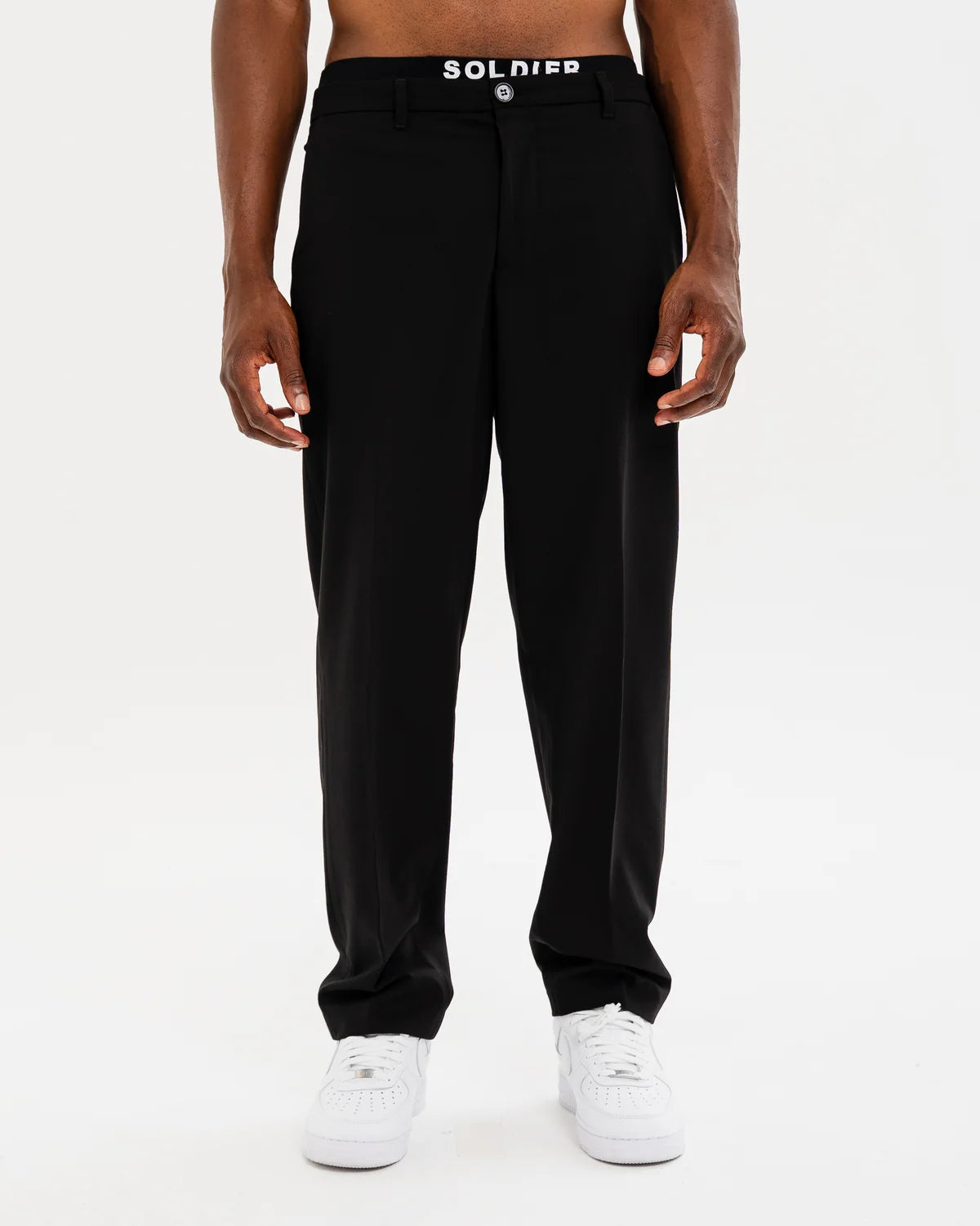 SOLDIER Pantalone Sart Nero