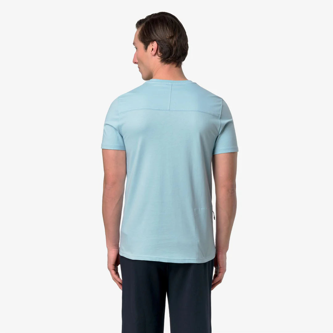 K-WAY T-Shirt Leonide Azzurra (Blue Dream)