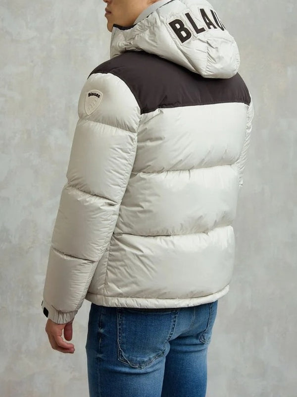 BLAUER Giubbotto Uomo Bomber Invernale Bianco