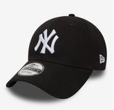 NEW ERA Cappello Nero/Bianco Visiera Curva