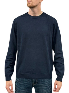 EMPORIO ARMANI Maglione Girocollo In Lana Blu