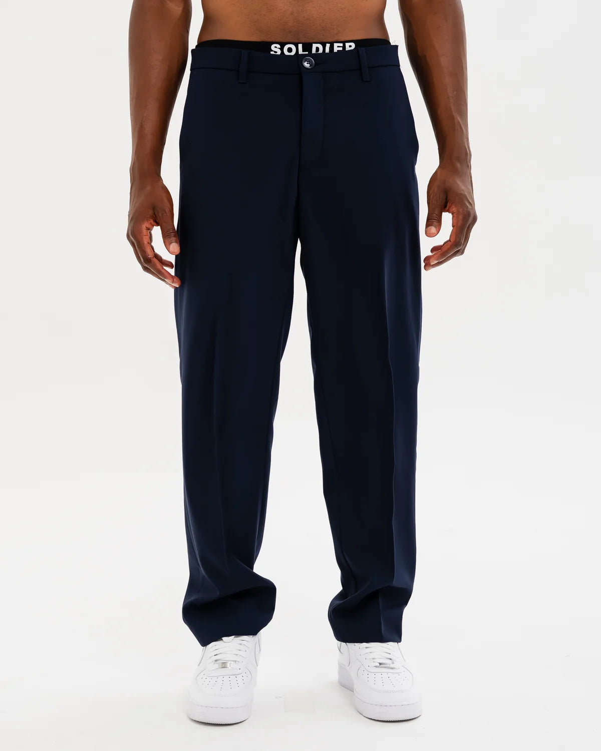 SOLDIER Pantalone Sart Blu