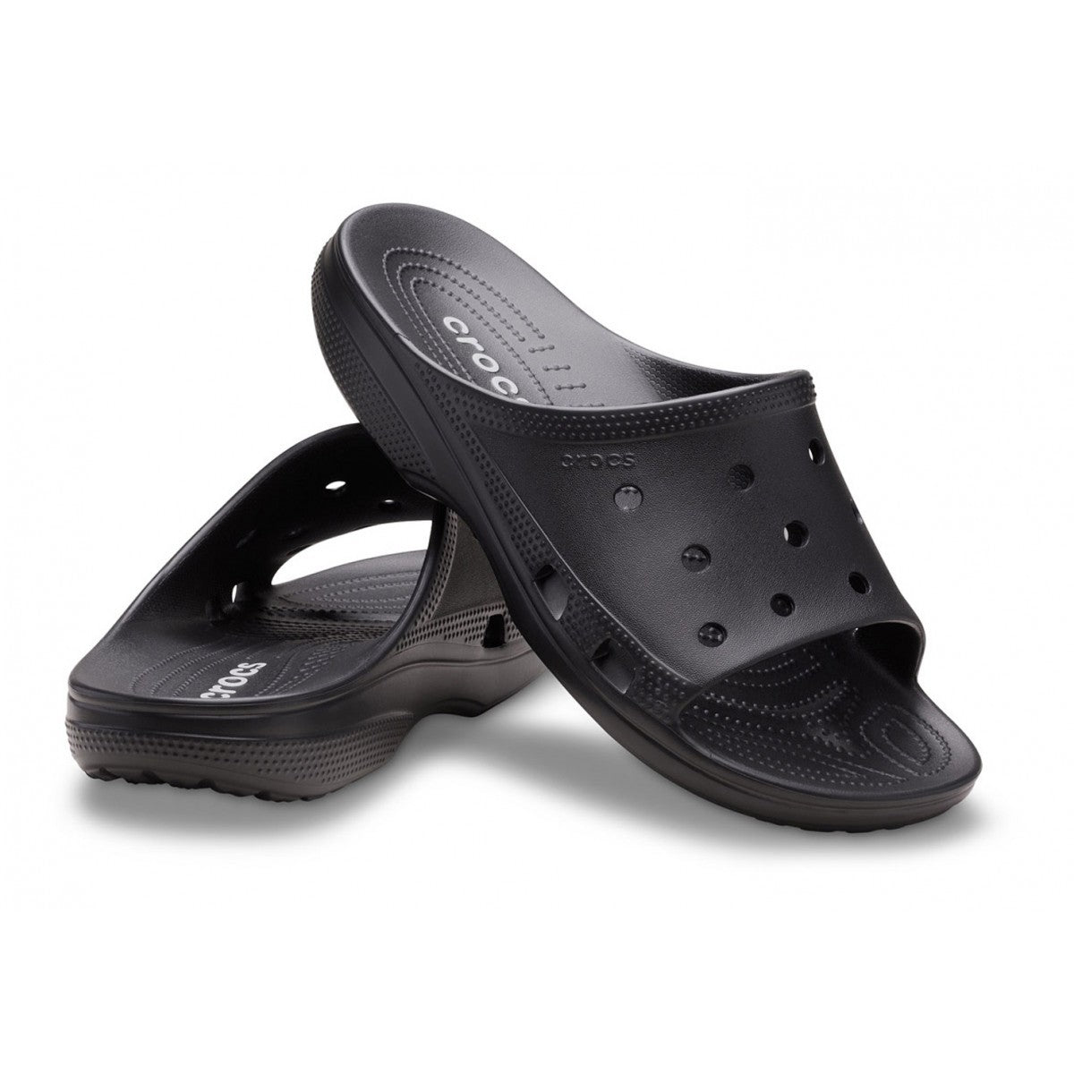 CROCS Ciabatta In Gomma Saturday Slide Nera