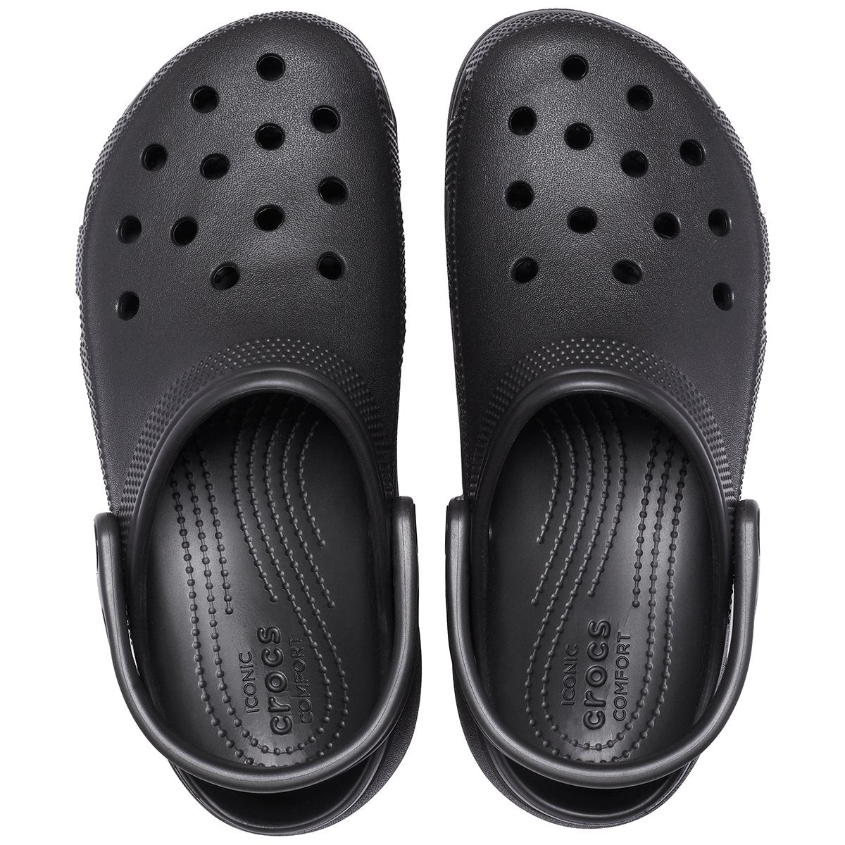 CROCS Ciabatta In Gomma Classic Playform Nera
