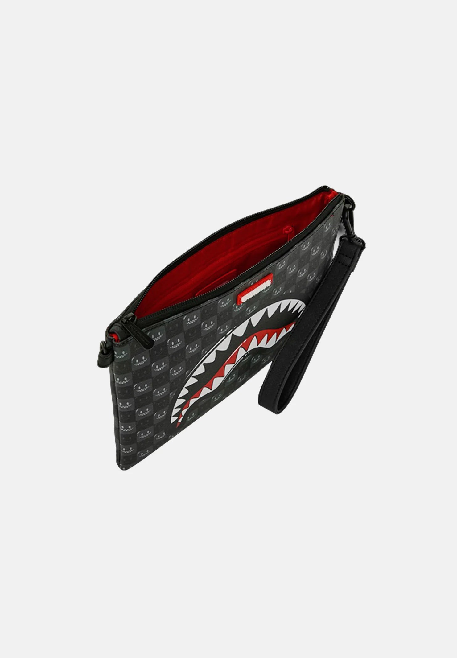 SPRAYGROUND Pochette/Tracolla SHARK MONOGRAM CROSSBODY nera