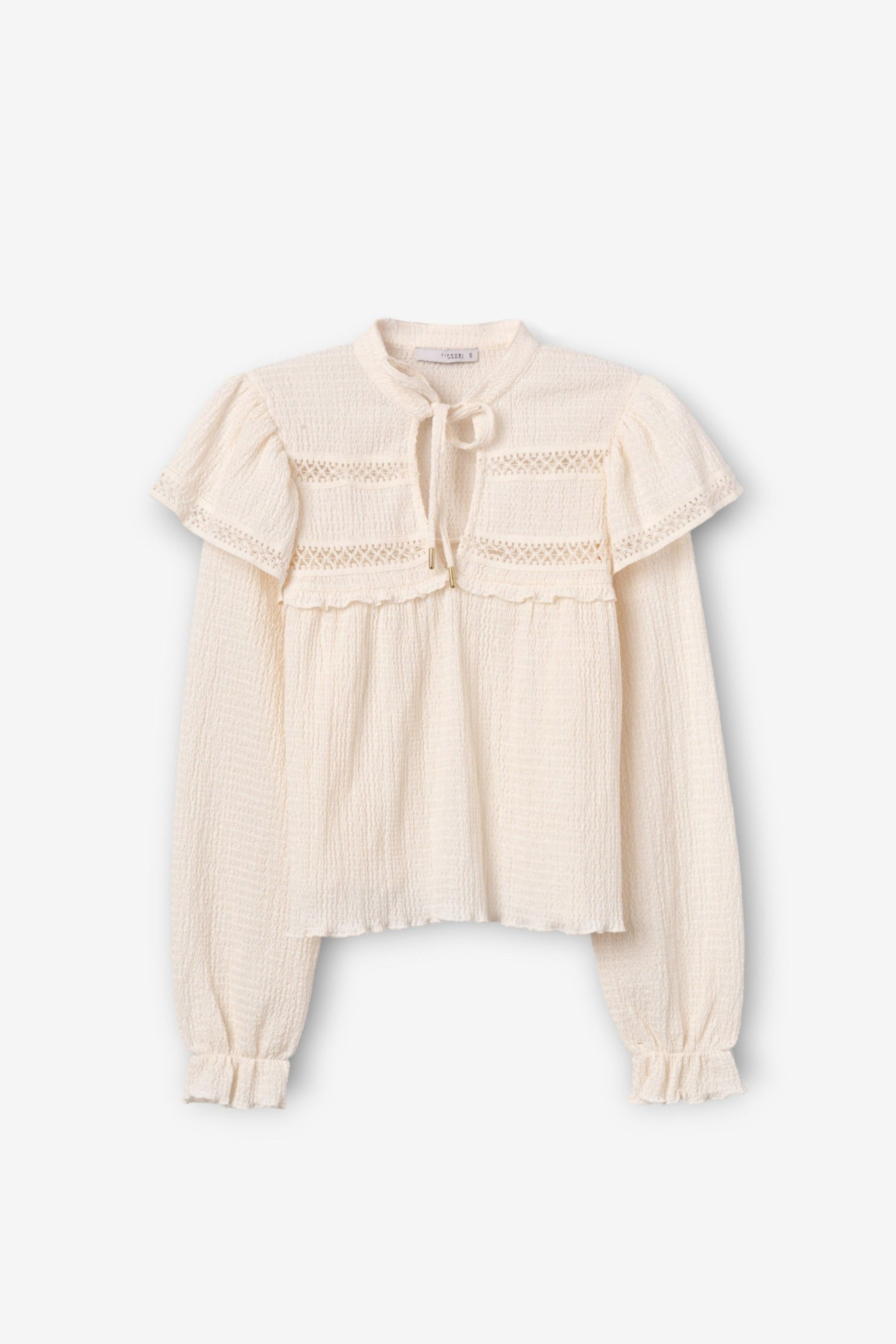 Tiffosi Sainty Camicia Panna Donna AW26