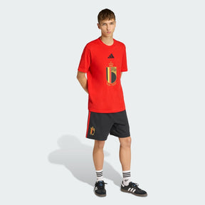 ADIDAS Completino Belgio T-Shirt e Pantaloncino Rosso