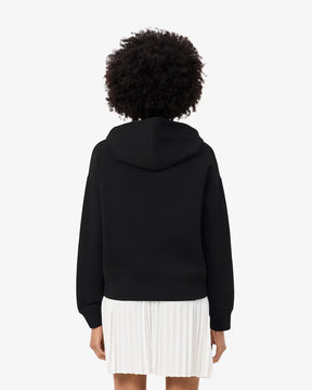 LACOSTE Felpa Con Cappuccio Donna Nera