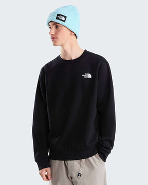 THE NORTH FACE Felpa Girocollo Basic Con Stampa Sul Retro Nera/Bianca 26/27