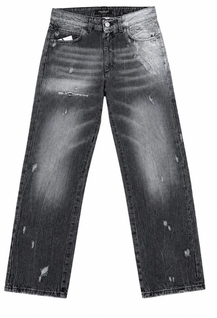 PATRIOT Jeans Carrot Fit Grigio Con Sfumatura Chiara