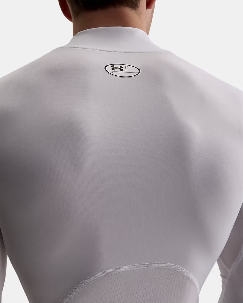 UNDER ARMOUR T-Shirt a Maniche Lunghe Tech HeatGear Bianca