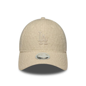 NEW ERA 9FORTY Cappello Pelliccia Logo LA Beige