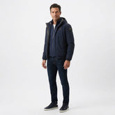BLAUER Giubbotto Donald Reversibile Con Cappuccio Blu