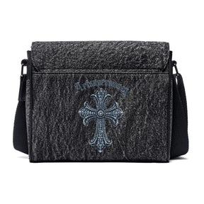 ART SUPER MONEY Borsa a Tracolla T-Bar Shoulder Bag Nero