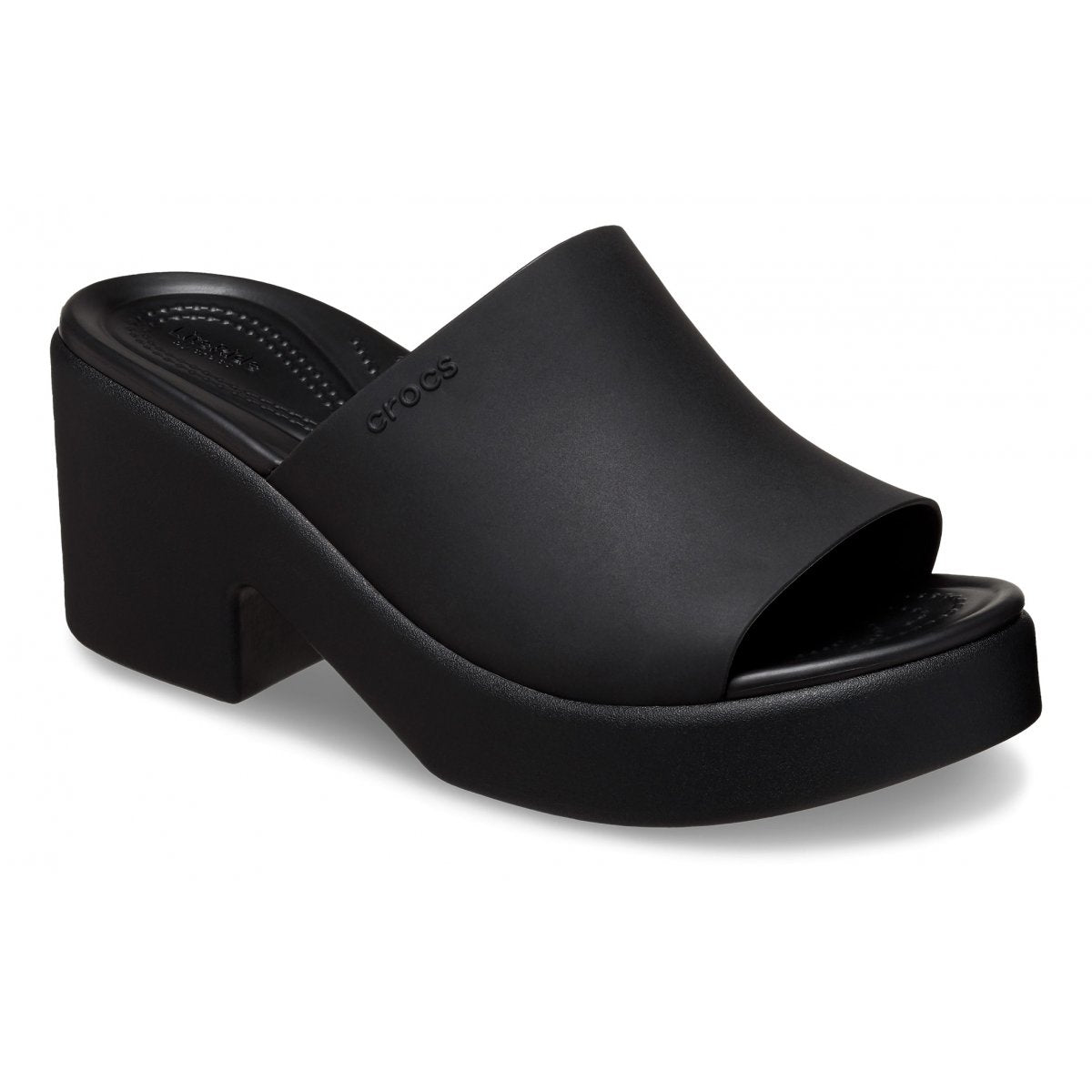 CROCS Brooklyn Slide Heel Black