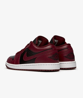 NIKE JORDAN 1 Low Cherrywood Bordeaux e Nera