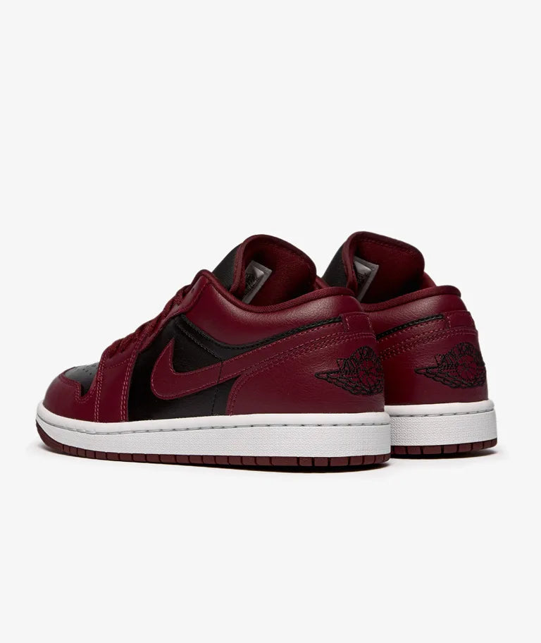 NIKE JORDAN 1 Low Cherrywood Bordeaux e Nera