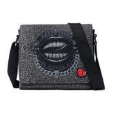 ART SUPER MONEY Borsa a Tracolla T-Bar Shoulder Bag Nero