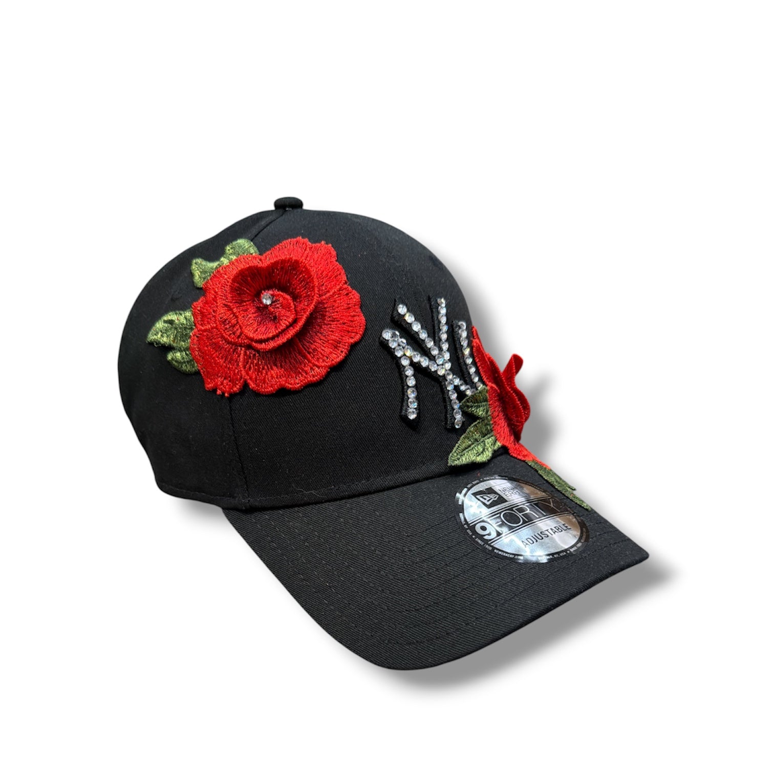 NEW ERA NY CUSTOM BLACK ROSE