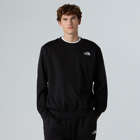 The North Face Felpa Girocollo Logo Piccolo Nera