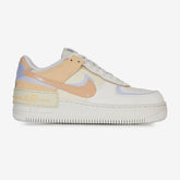 NIKE Scarpa In Pelle AF1 Shadow Beige/Cammello