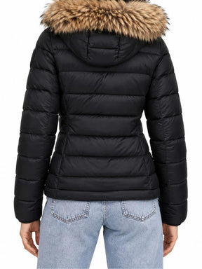 BLAUER Giubbotto Arcadia Invernale Con Pelliccia Donna Nero