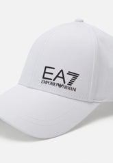 EA7 Cappello Bianco/Nero Visiera Curva