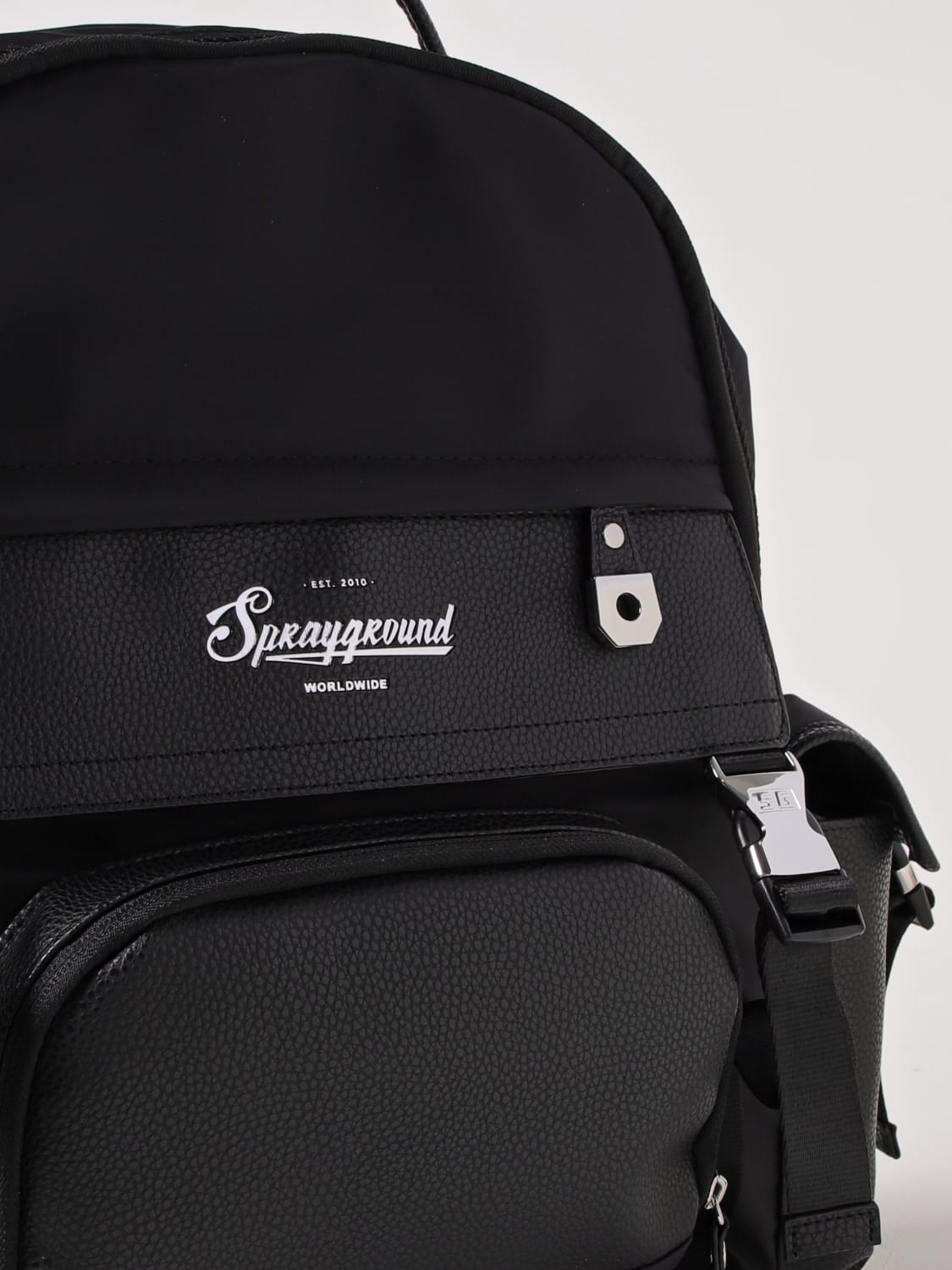 SPRAYGROUND Zaino OFF BAGS Cargo In Pelle Nero