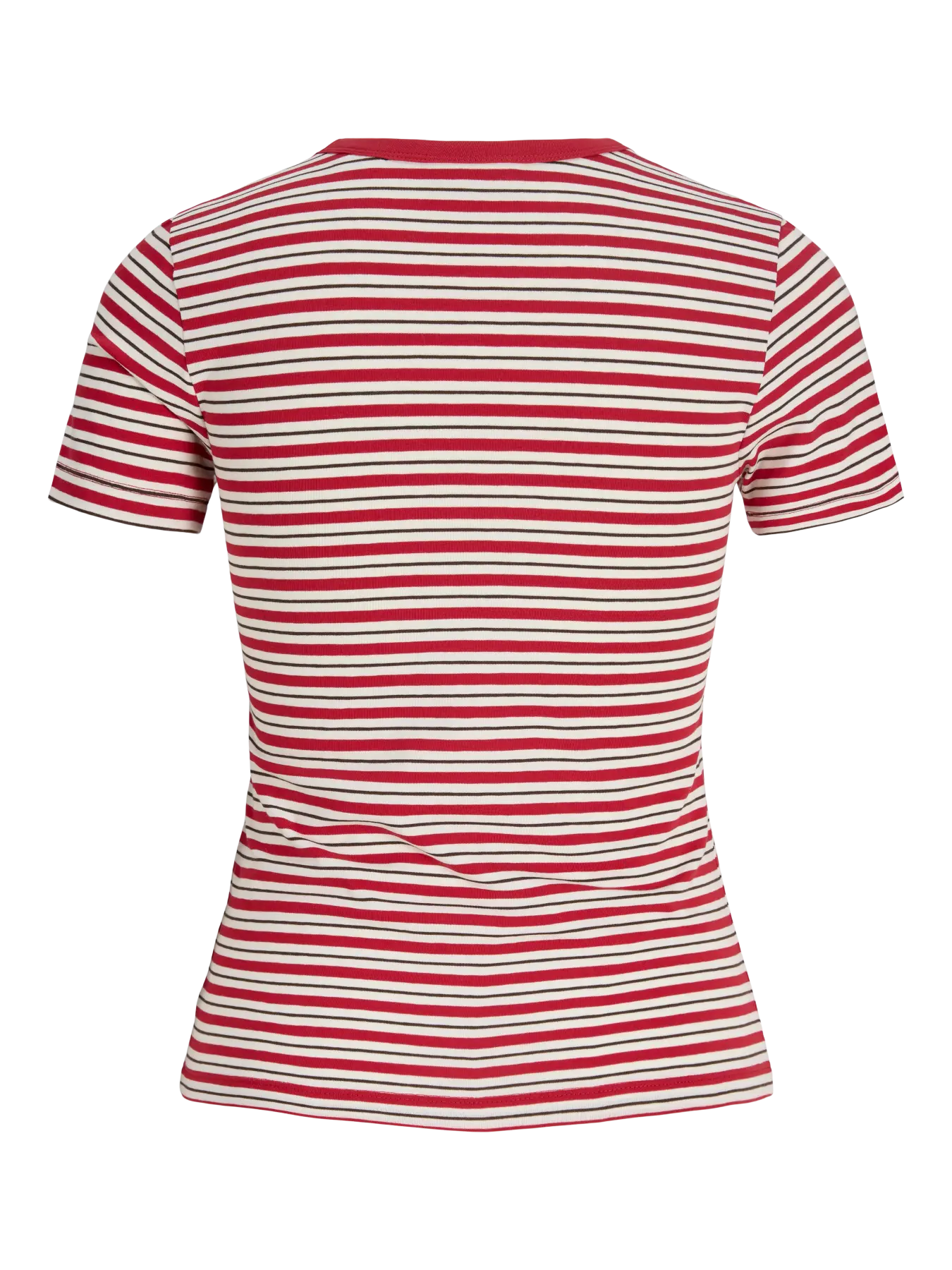 JJXX JXGIGI T-SHIRT A RIGHE ROSSA DONNA