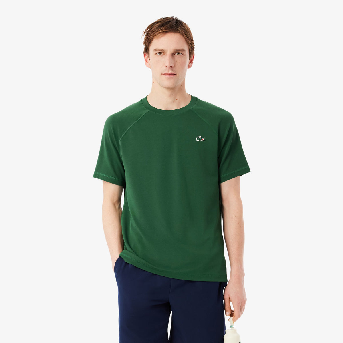 LACOSTE T-Shirt Ultra Dry Verde